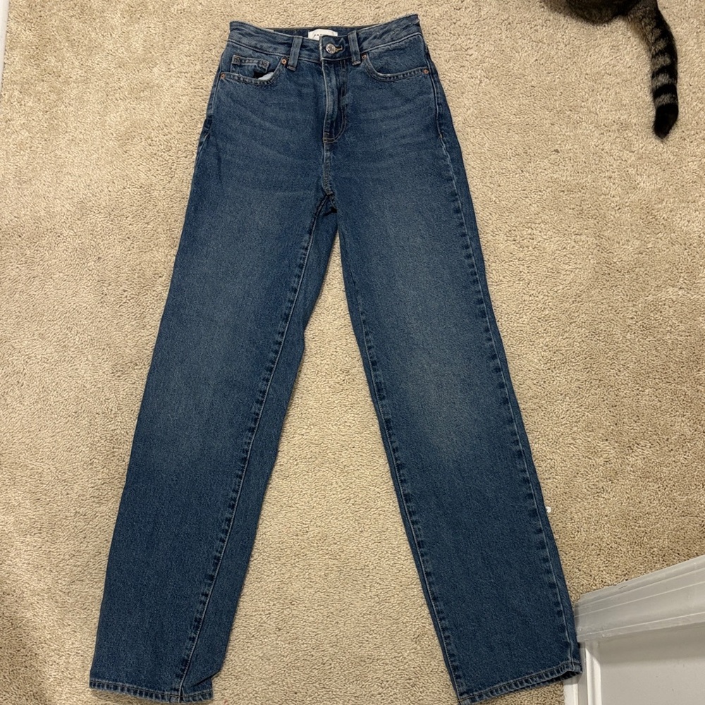 PacSun Dark Blue Straight Leg Jeans
